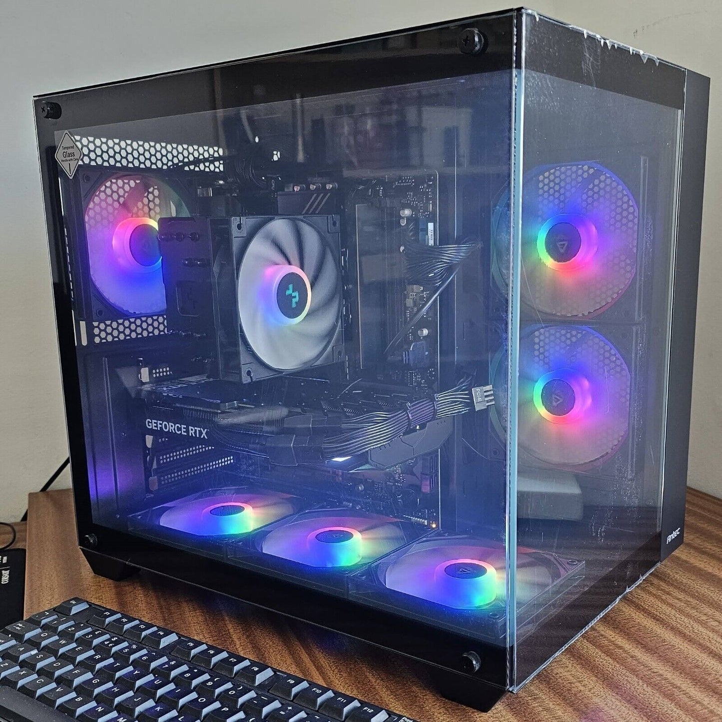 Gaming PC AMD Ryzen 5 5600X RTX 5070 Ti 16GB 32GB 64GB 128GB DDR4 RAM SSD NVME