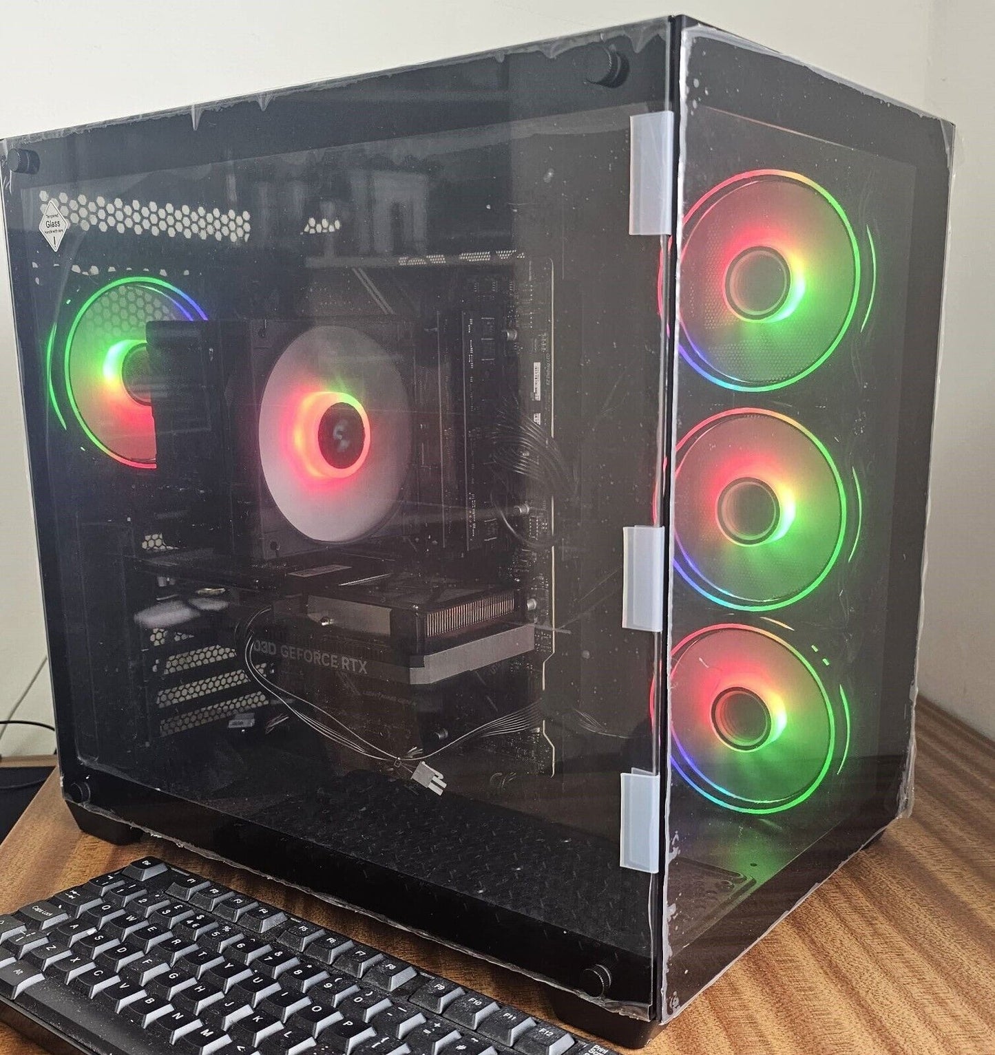Gaming PC AMD Ryzen 5 5600X RTX 5070 Ti 16GB 32GB 64GB 128GB DDR4 RAM SSD NVME