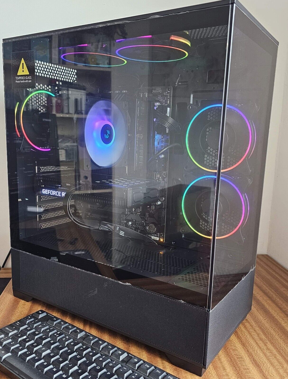 Gaming PC AMD Ryzen 5 5600X RTX 5070 Ti 16GB 32GB 64GB 128GB DDR4 RAM SSD NVME