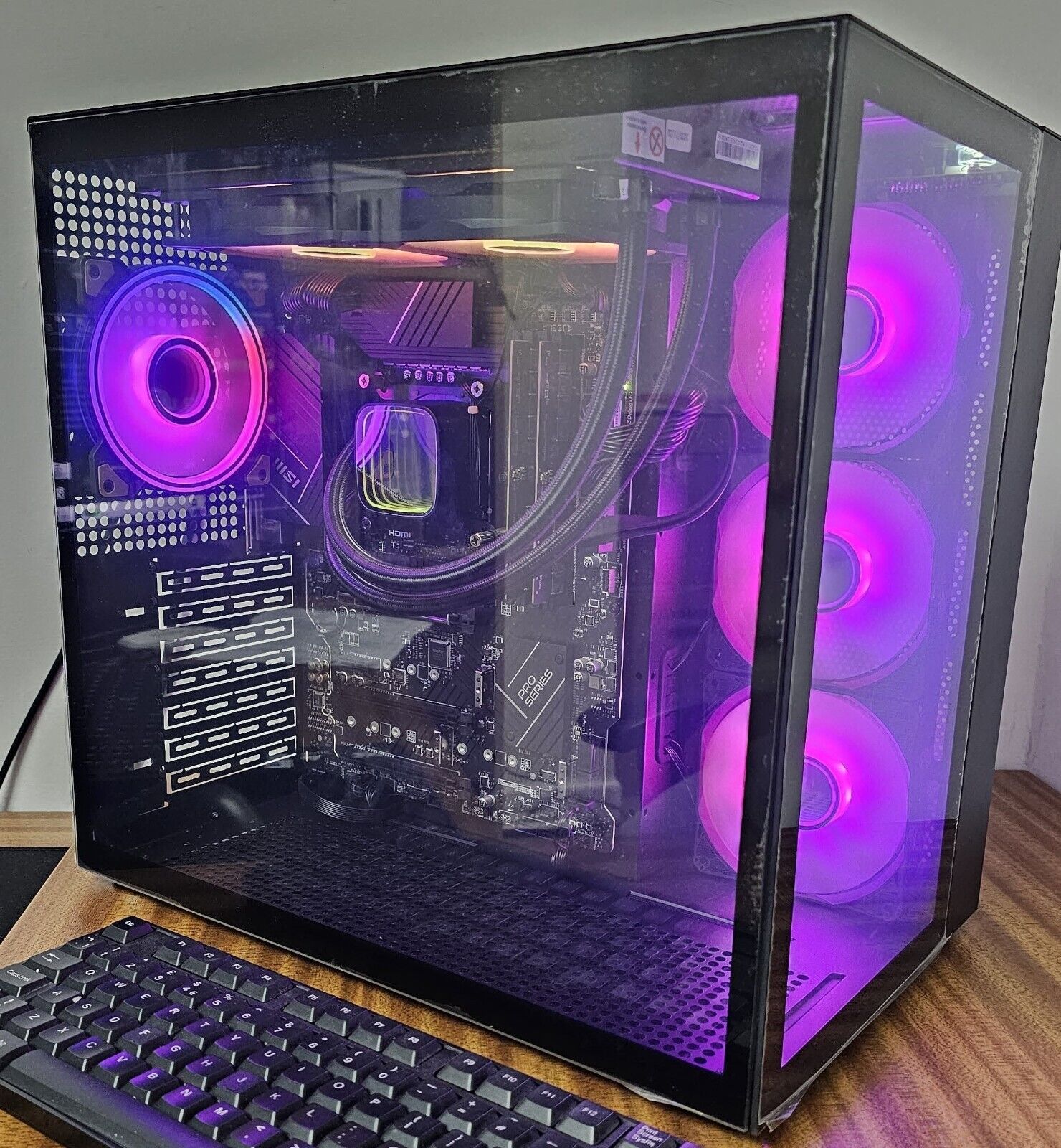 Custom PC: Intel Core Ultra 7 265F + RTX 5060 Ti | 16-192GB DDR5 RAM | NVMe SSD | Windows 11 | Custom Built Gaming PC UK
