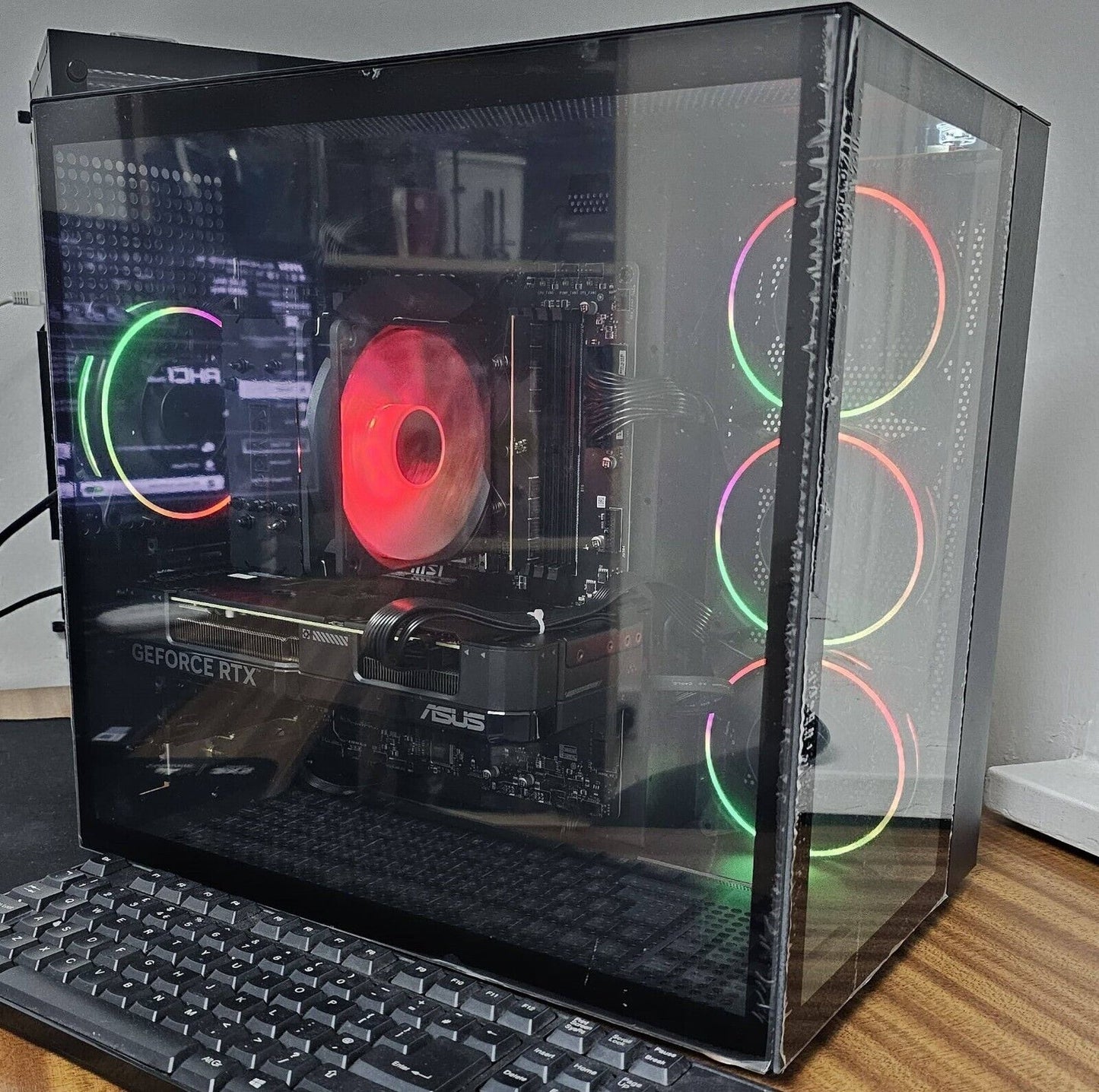 Gaming PC AMD Ryzen 5 7600 RX 6800 16GB 16GB 32GB 64GB 128GB DDR5 RAM NVME SSD